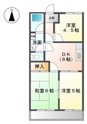 サンフォレスト百合ノ沢Ａ棟の物件間取画像